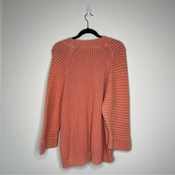 NWT Maeve Mackenzie Coral Orange Sweater XL - Picture 4 of 10